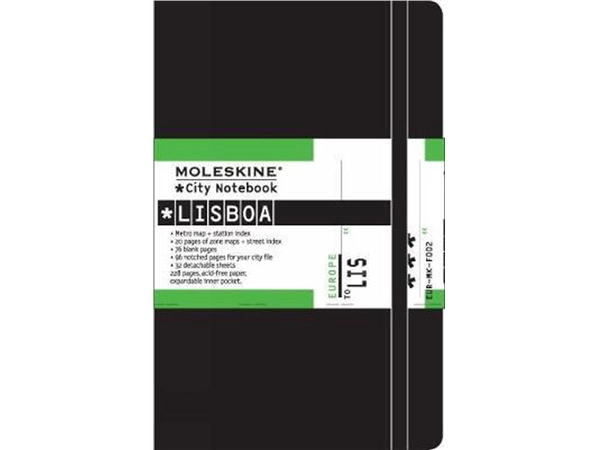 Een City Notebook LISBOA ** zonder recht van retour ** koop je bij Moleskine.nl